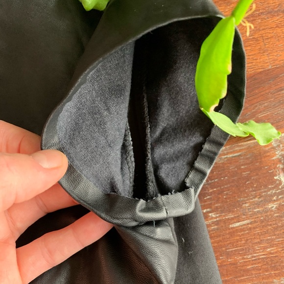 Zara pleather top dress - Picture 5 of 5